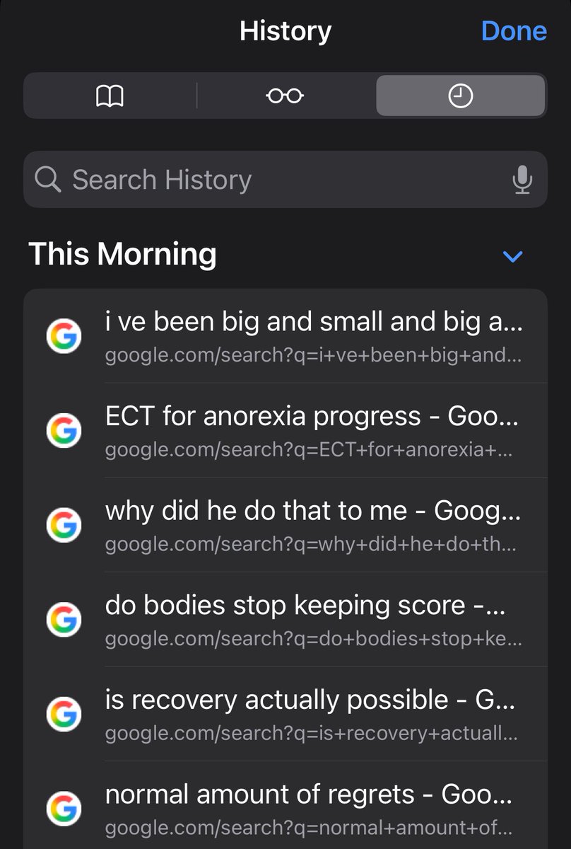 Just did an intake session with my new therapist so had to go through Everything Ever. No worries though I feel great