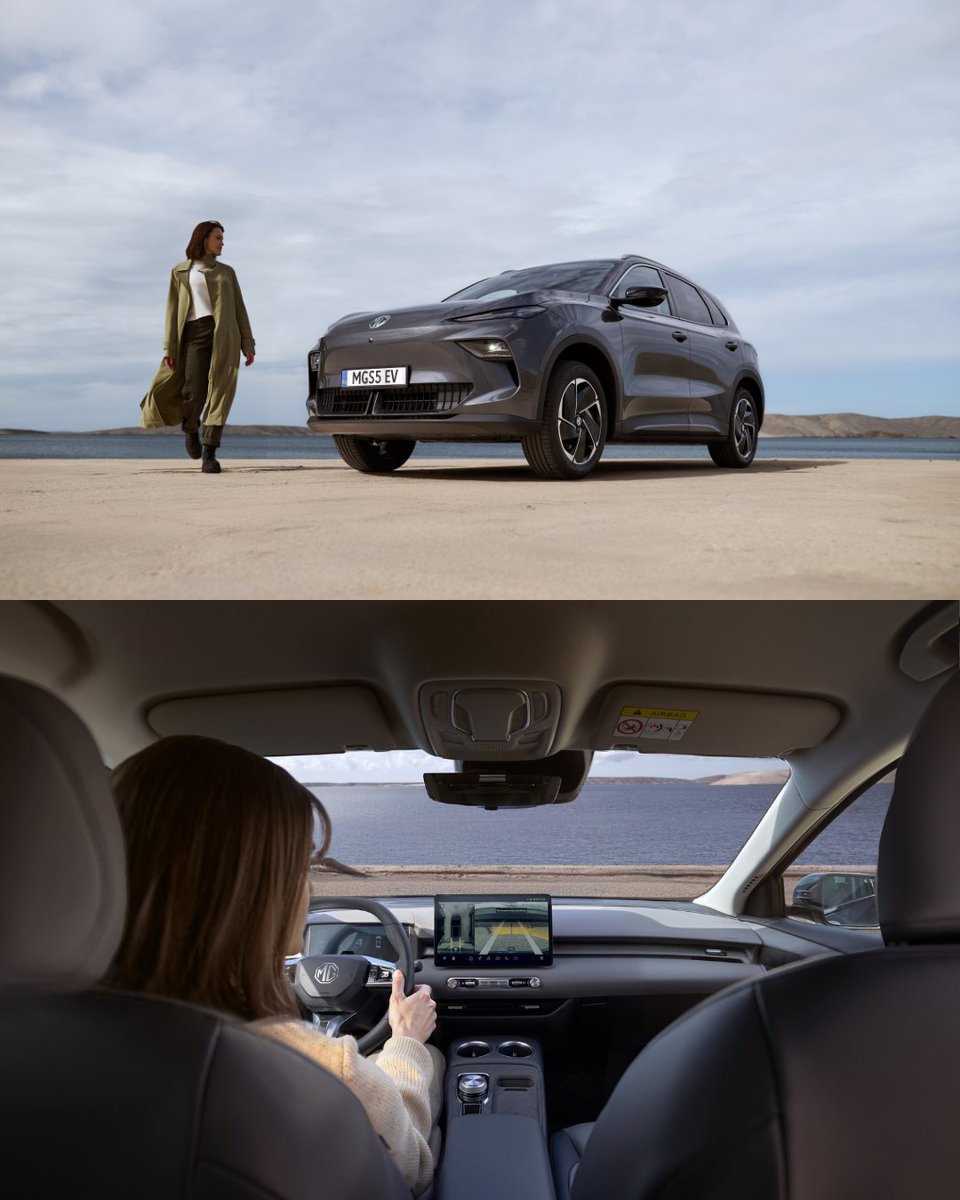 MGS5 EV- the all-rounder SUV that adapts to your life. Designed to turn heads, a drive that stays with you.

#MGMotor #MGCars #MGS5EV