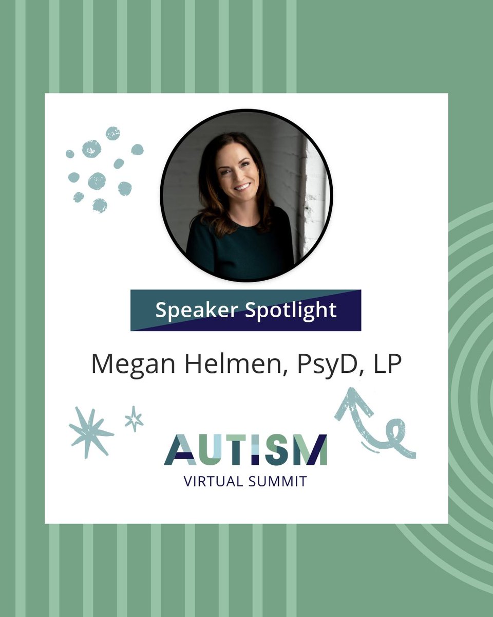 Many #GiftedStudents with #Autism are overlooked and misunderstood.

Join Megan Helmen, PsyD, LP, for her session at the #AutismVirtualSummit to learn how to recognize and better support this vulnerable population.

Sign up: spr.ly/60104HfGm