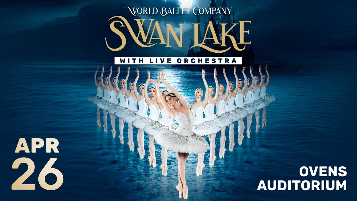 PRESALE OFFER: The World Ballet Company is bringing Swan Lake to Charlotte with a LIVE Orchestra at Ovens Auditorium on Sunday, April 26, 2026! 

Presale code: SWANS
Get tickets: bit.ly/3ZYAJee #theboplex #cltentertainment