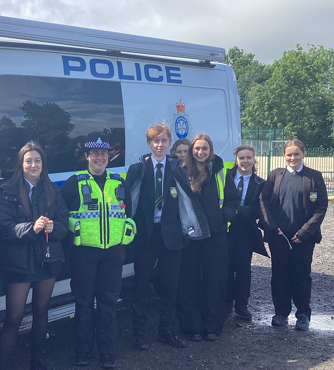 Filey School (@filey_school) on Twitter photo Our Year 10 students enjoyed another hands-on experience of the workplace this morning thanks to our local PCSO who talked us through 'a day in the life', reflecting the variety and range of elements that policing work involves.
<a href="/NYorksPolice/">North Yorkshire Police</a> Our Year 10 students enjoyed another hands-on experience of the workplace this morning thanks to our local PCSO who talked us through 'a day in the life', reflecting the variety and range of elements that policing work involves.
<a href="/NYorksPolice/">North Yorkshire Police</a>
