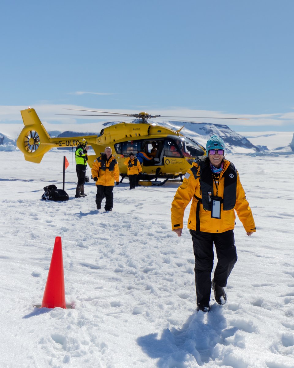 Take your Antarctic adventure to new heights! With our 12-day expedition, fly over icebergs, touch down in remote regions, and witness landscapes few have ever seen. 🐧🇦🇶😎

Visit the link to learn more brnw.ch/21wMI8g