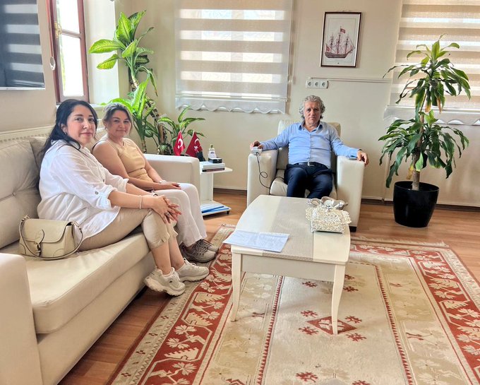 Kuşadası Esnafları Kaymakam İbrahim Keklik’i Ziyaret Etti