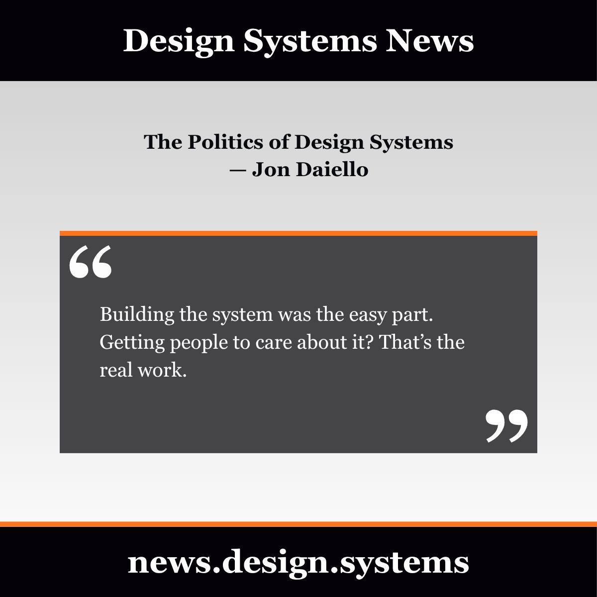 Design Systems News tweet media