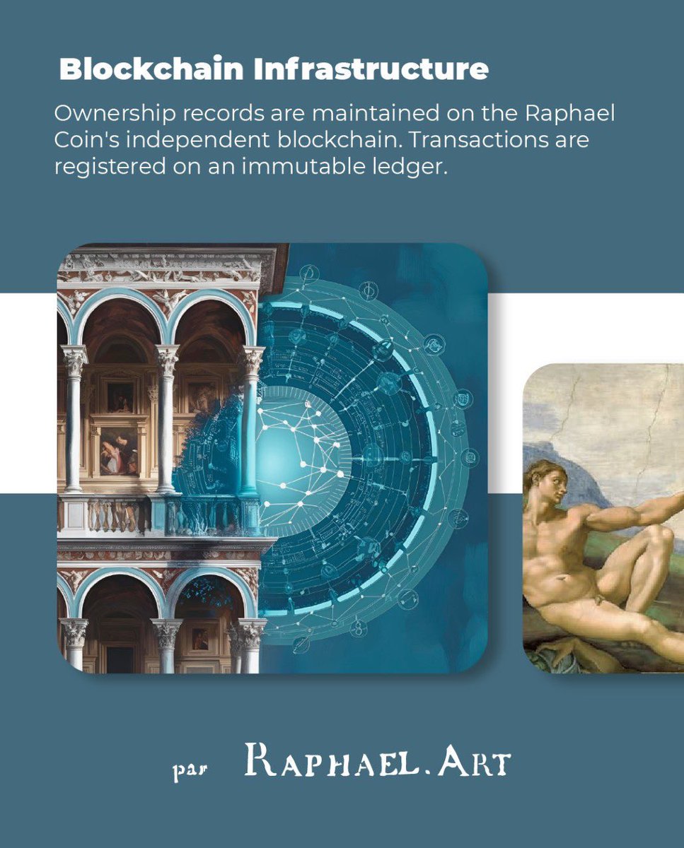 🚀 Own your art on the blockchain!
With #Raphael Coin, every piece is recorded on an immutable ledger.
🎯 Transparent, secure, and 100% decentralized.

📌 Your art. Your ownership.
📍 Powered by RAPHAEL.ART

#Blockchain #DigitalArt #RaphaelCoin #NFTs #Web3 #CryptoArt