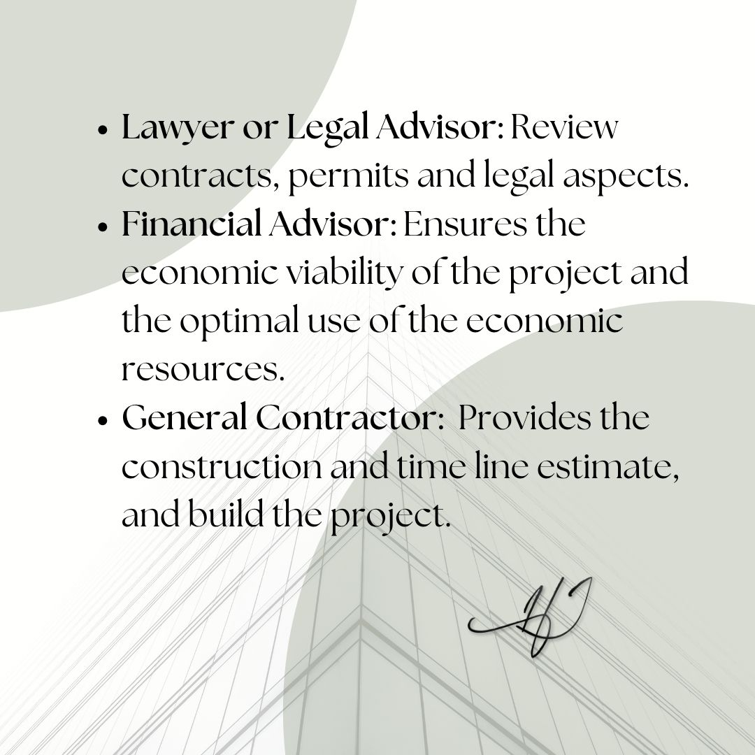 hjownersrep's tweet photo. The Optimum Team for bringing the development of a Construction Project to life. https://t.co/4S4KSzR1SS
