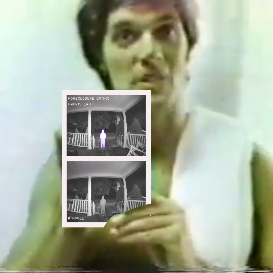 My debut novel, Foreclosure Gothic, is out today. 

Thank you to everyone who made this possible, including my father for allowing the inclusion of this grainy still from his Pert shampoo commercial, among others things. 

Order here: shorturl.at/OcP5c