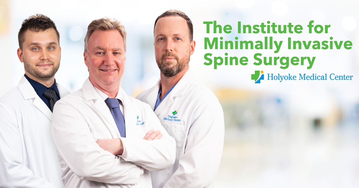 A minor incision can spell major relief for those experiencing debilitating back pain or severe conditions affecting the spine. For more information, call The Institute for Minimally Invasive Spine Surgery at (413) 535-4860.