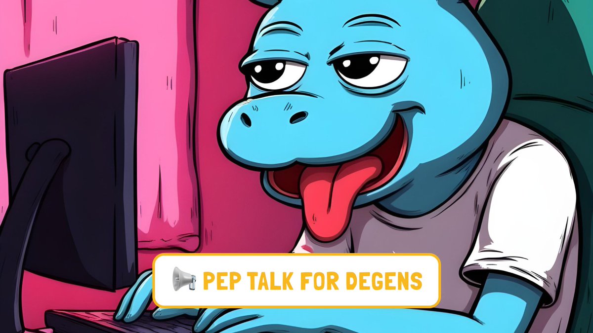 floppypepe's tweet photo. 📢 Pep talk for degens:

You survived rugs.
You held through dips.
You deserve a floppy hippo with an 80% bonus.

Go get it before it slips: https://t.co/36He1lEFwX 🐸

#FloppyPepTalk #FPPEbonus #DegenEnergy #FloppyPepe https://t.co/uSIYRq4c3a