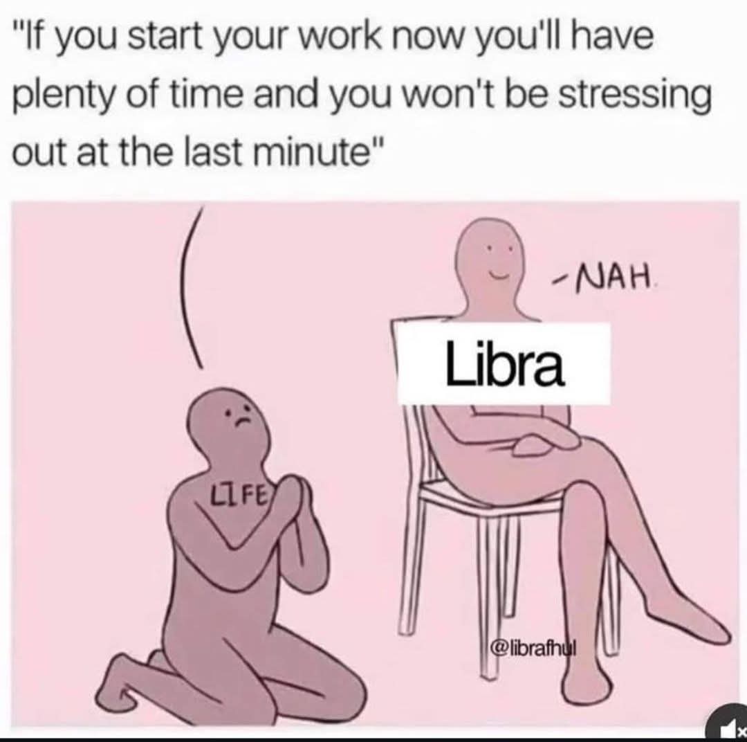 True1Seven's tweet image. It’s Taco Tuesday! My Libra self is juggling tacos, chaos, and a nap plan!  Charm’s my superpower, but procrastination’s my throne—ruling or snoozing? ✨💯 😂  #LibraLife #ProcrastinationVibes #TacoTuesday #AstrologyLaughs