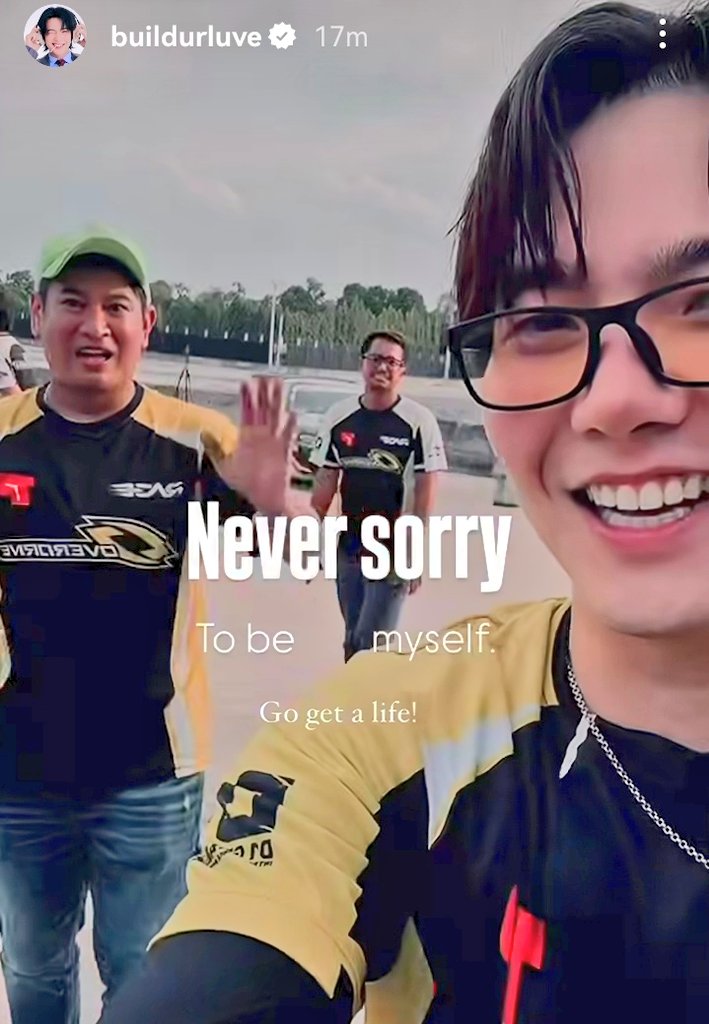 That's my MAN! 💙🔥🏁

His selfconfidence is back! 

#BuildJakapan
#Beyourluve
<a href="/JakeB4rever/">BIU.</a>