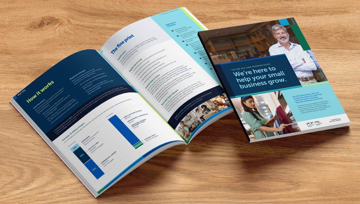 Check out our new #SBA504 Loan Program Guide if you're interested in low down payments, long terms and no balloon payments. 

📖 Full guide available to explore now: ffcfc.com/files/gallerie…