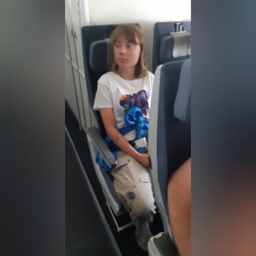 Ya va de regreso #GretaThunberg