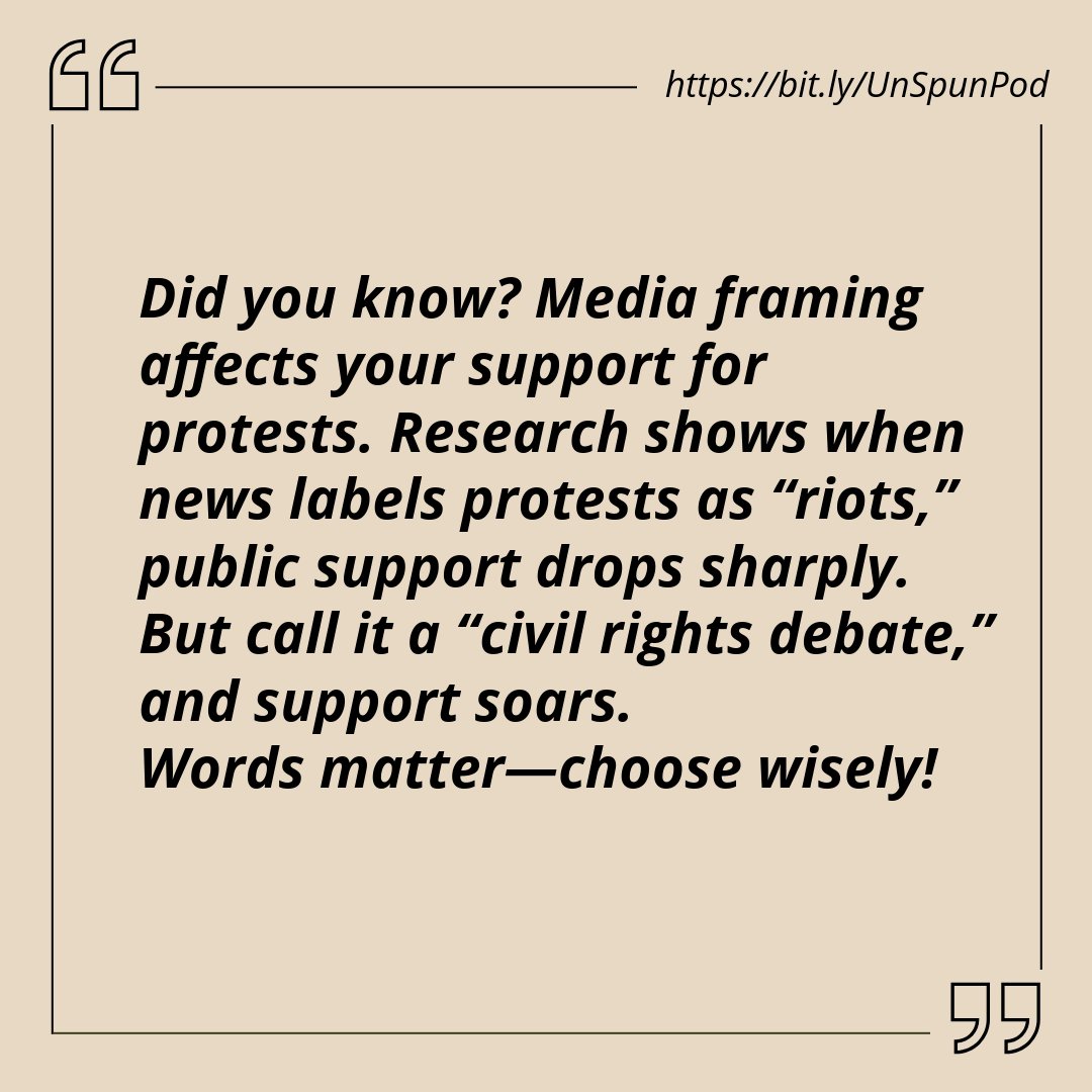 DrSturg's tweet image. Media tend to use conflict frames when covering protests. This can cause you to think an event is more dramatic or impactful than it actually is. #LAProtest