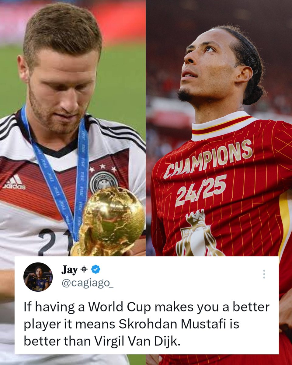 Mustafi &gt; VVD 🤔