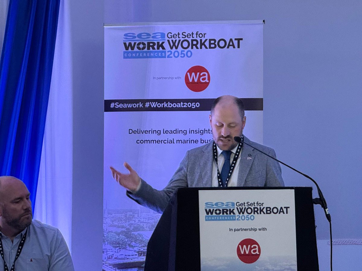 Day one of #Seawork conferences has delivered a packed programme of insightful talks with experts coming together to discuss key topics within the commercial marine industry. 

Don't forget register to join us at Mayflower Park, Southampton! seawork.com/newfront/page/…
