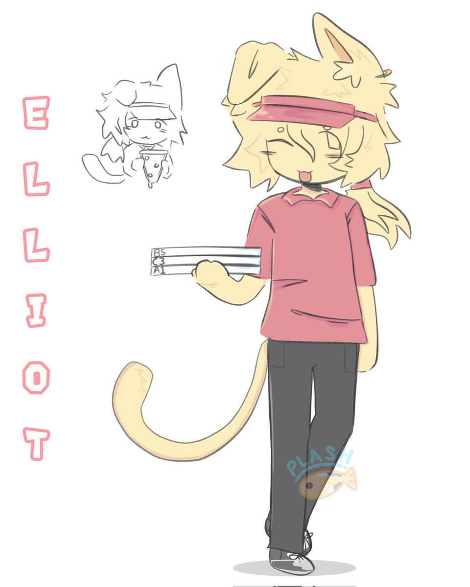plashmax's tweet image. elliottttt! 😛

[ #workatapizzaplace #forsakenfanart #robloxart ]