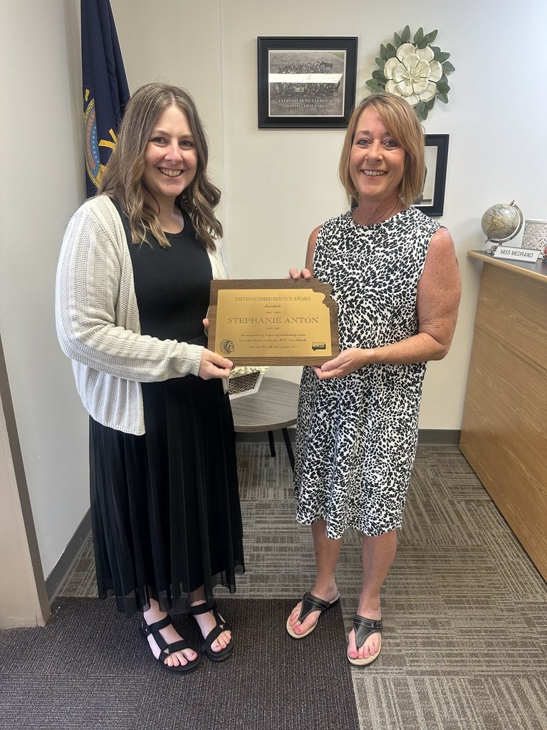 USD507's tweet photo. USD 507 would like to thank Stephanie Anton for 16 years of service on the Board of Education. We appreciate your service and dedication to the district! https://t.co/nUOxPH2Kgs