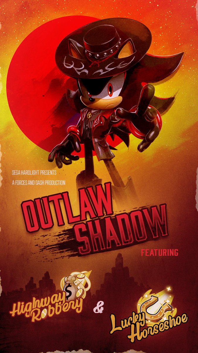 BREAKING: <a href="/SEGAHARDlight/">SEGA HARDlight</a> has revealed Outlaw Shadow! #SonicNews