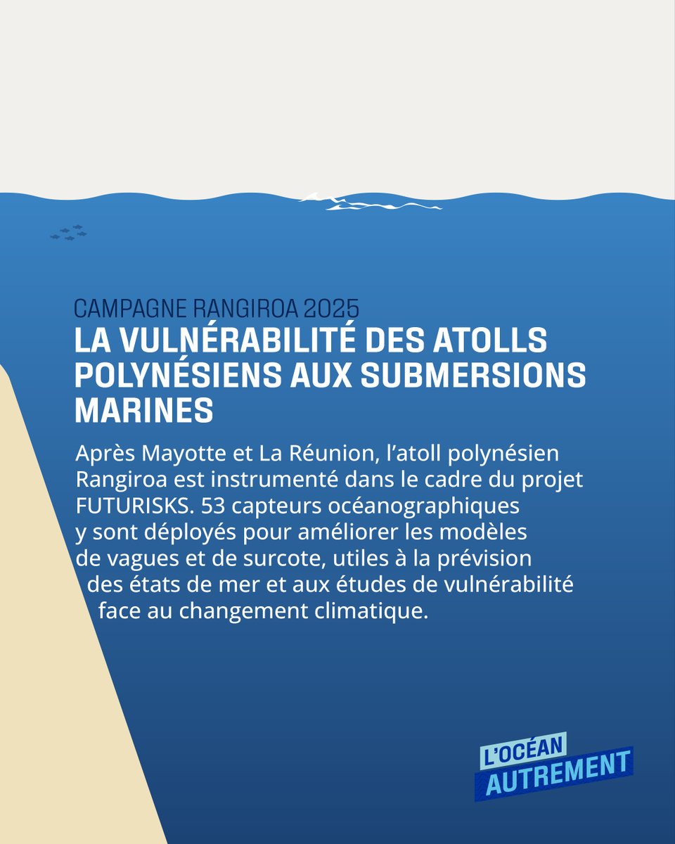 shom_fr's tweet photo. #LOcéanAutrement | Épisode 2 – Houles, vagues et marée 
Le Shom met son  expertise et ses moyens au service des politiques publiques d’adaptation  au changement climatique, notamment dans les territoires ultramarins  insulaires.
#UNOC3 #WeAreTheOcean https://t.co/Bl2o90h5On