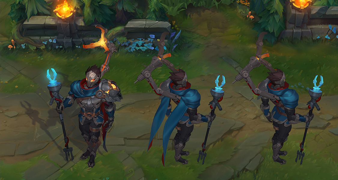 We've heard your feedback about Viktor's traditional look and will be releasing a throwback style skin later this year 🤖