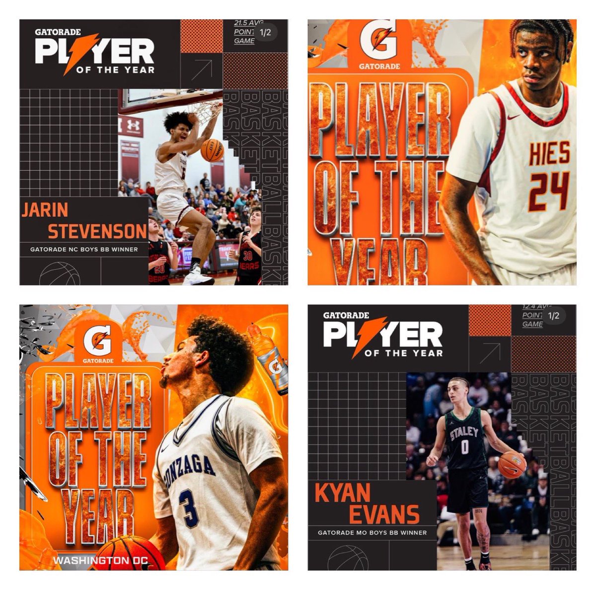 UNC’s roster is way too underrated. We currently have 4 guys who are former Gatorade Player of The Year on the squad 😤😤