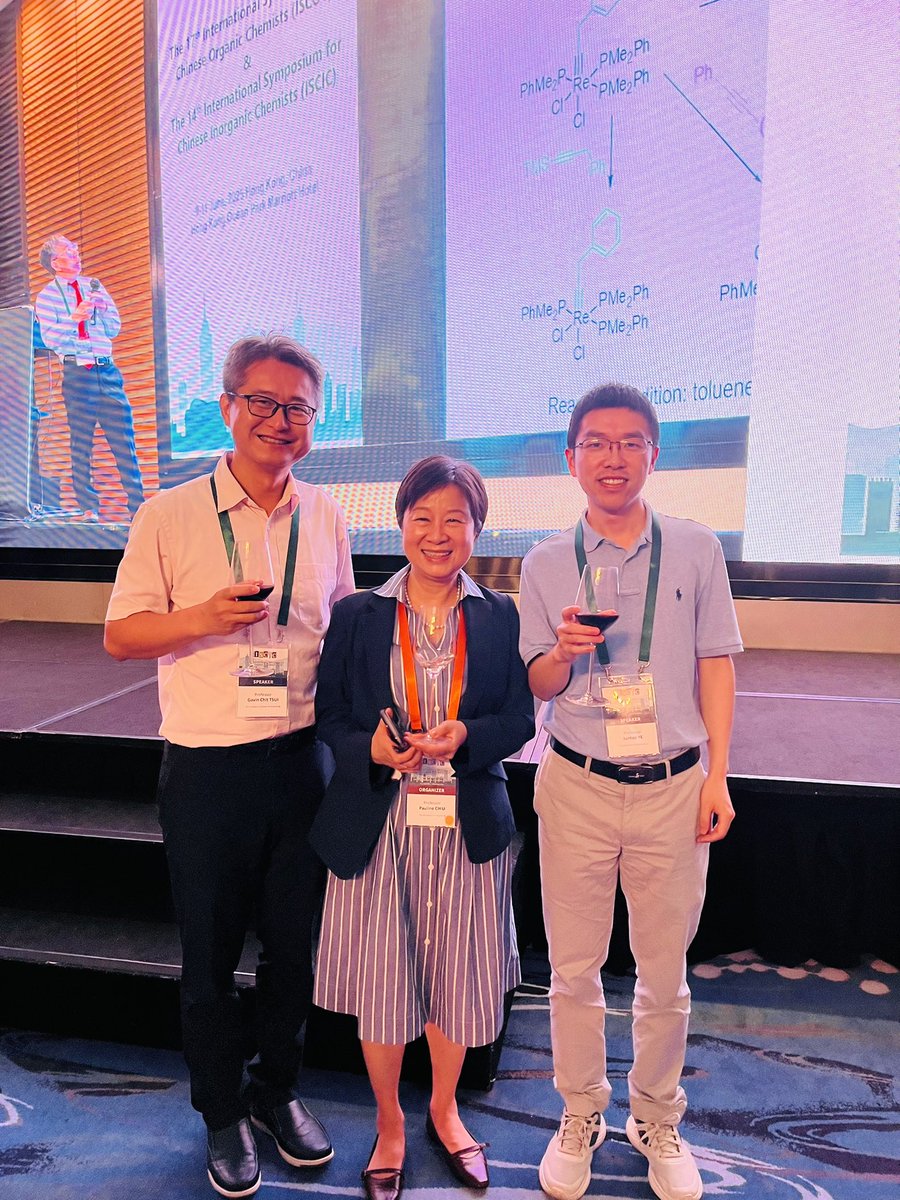 GavinCTsui's tweet image. Lautens alumni at the ISCOC 2025 conference in Hong Kong @MarkLautens @JuntaoYe