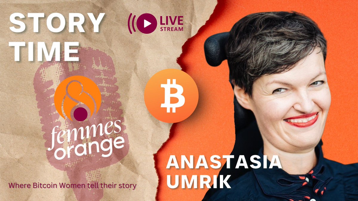 LFO live - Story Time geht in die nächste Runde und zwar mit einer besonders inspirierenden und starken Bitcoinerin: <a href="/AnastasiaUmrik/">Anastasia</a> 

🗓 Donnerstag, 12.06.
⏰ 19:15 Uhr
📍 Live auf YouTube

Wir sprechen mit Anastasia über ihre Bitcoin-Geschichte. Stellt eure Fragen in den Chat!
