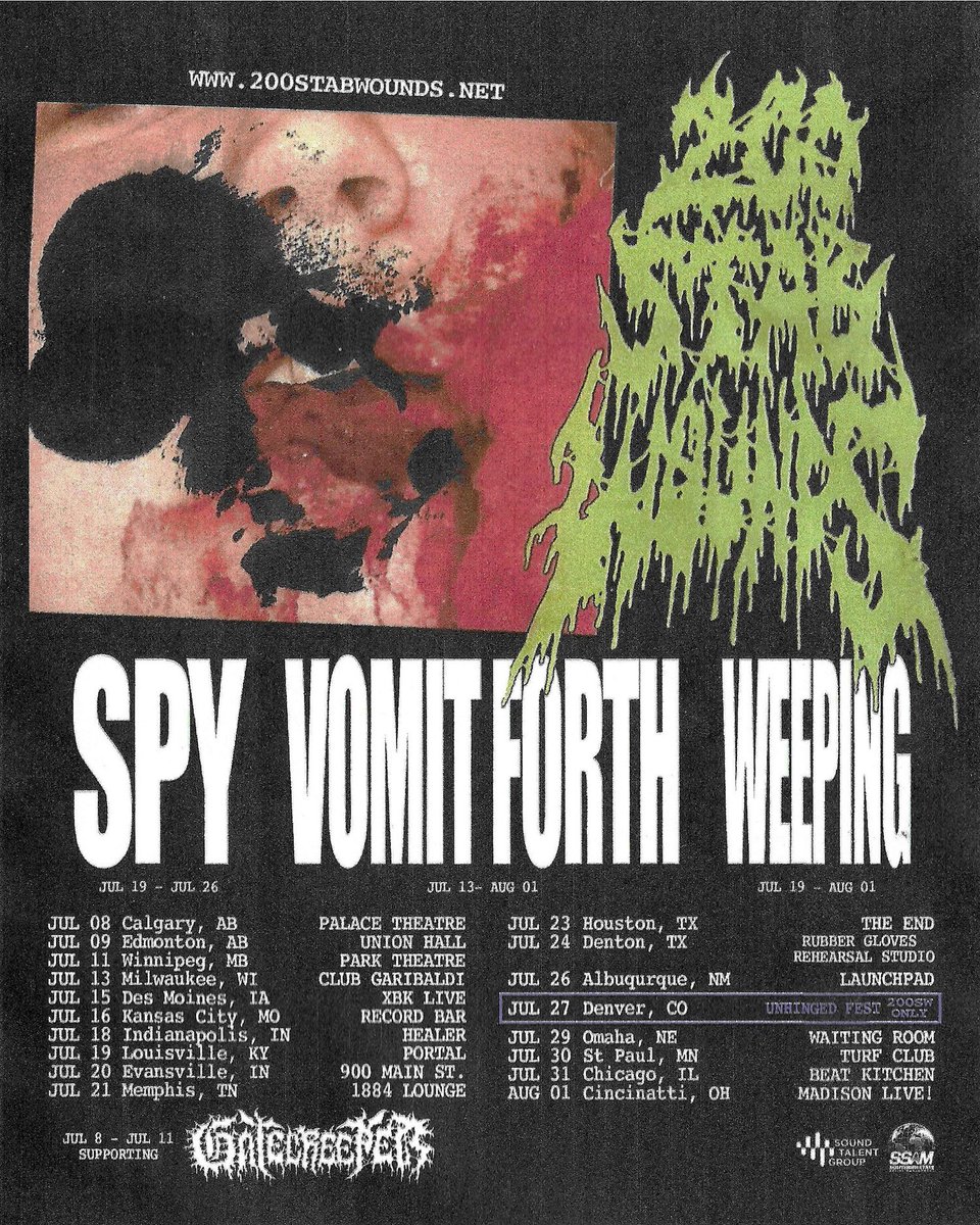 Metal Blade Records (@metalblade) on Twitter photo • <a href="/200StabWounds/">200 STAB WOUNDS</a> about to melt some faces this Summer. 🔥🔥🔥 • <a href="/200StabWounds/">200 STAB WOUNDS</a> about to melt some faces this Summer. 🔥🔥🔥