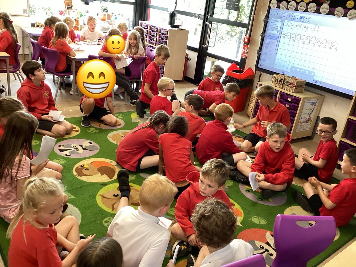 This afternoon we read our Mr Men stories to <a href="/PPSMissBlair/">Miss Blair</a> diolch for being such a fantastic audience.