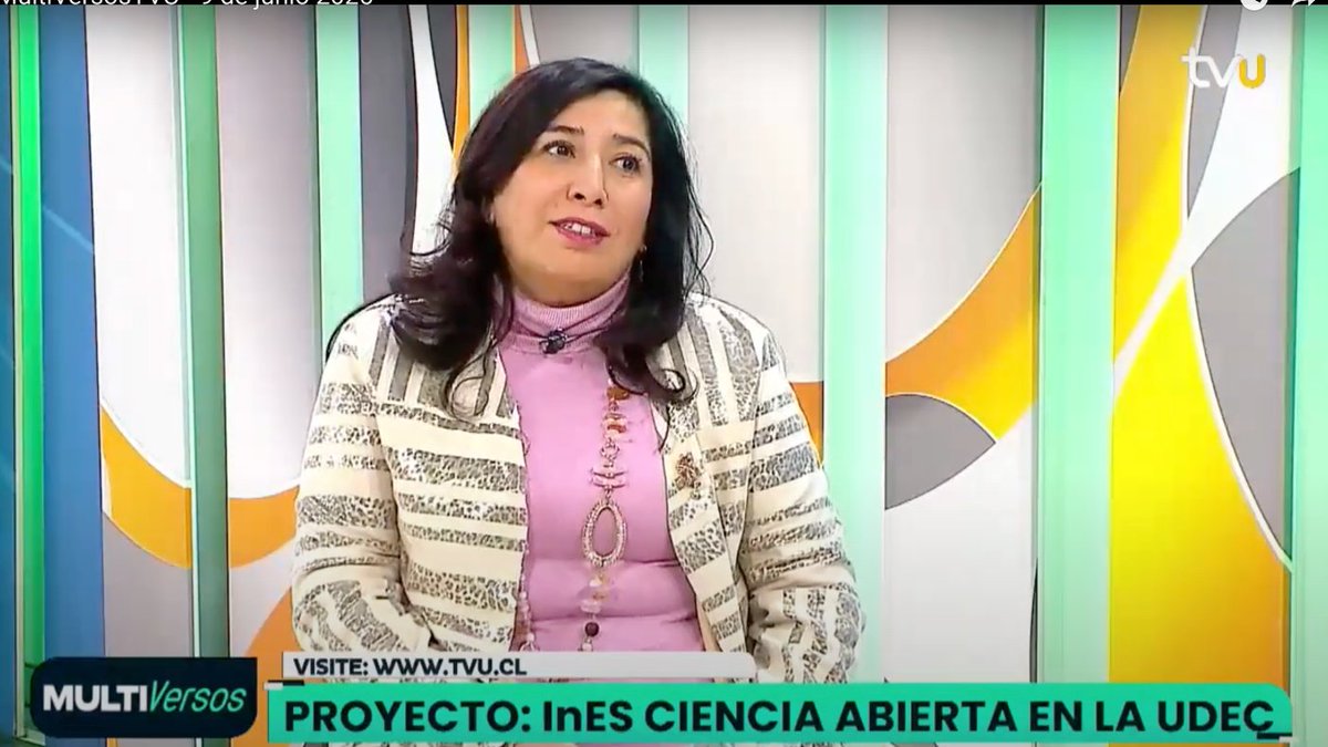 [Prensa]🎙️| Generar nuevo conocimiento a través de datos utilizados anteriormente📚.

La Directora de #BibliotecasUdeC, <a href="/JaraMaricic/">Karen Jara Maricic</a>, explicó a “Multiversos” de <a href="/TVU_television/">TVU</a> los logros del Proyecto InES #CienciaAbierta realizado entre 2021 y 2023.

▶️youtu.be/ndgUwW1q3mU?si…