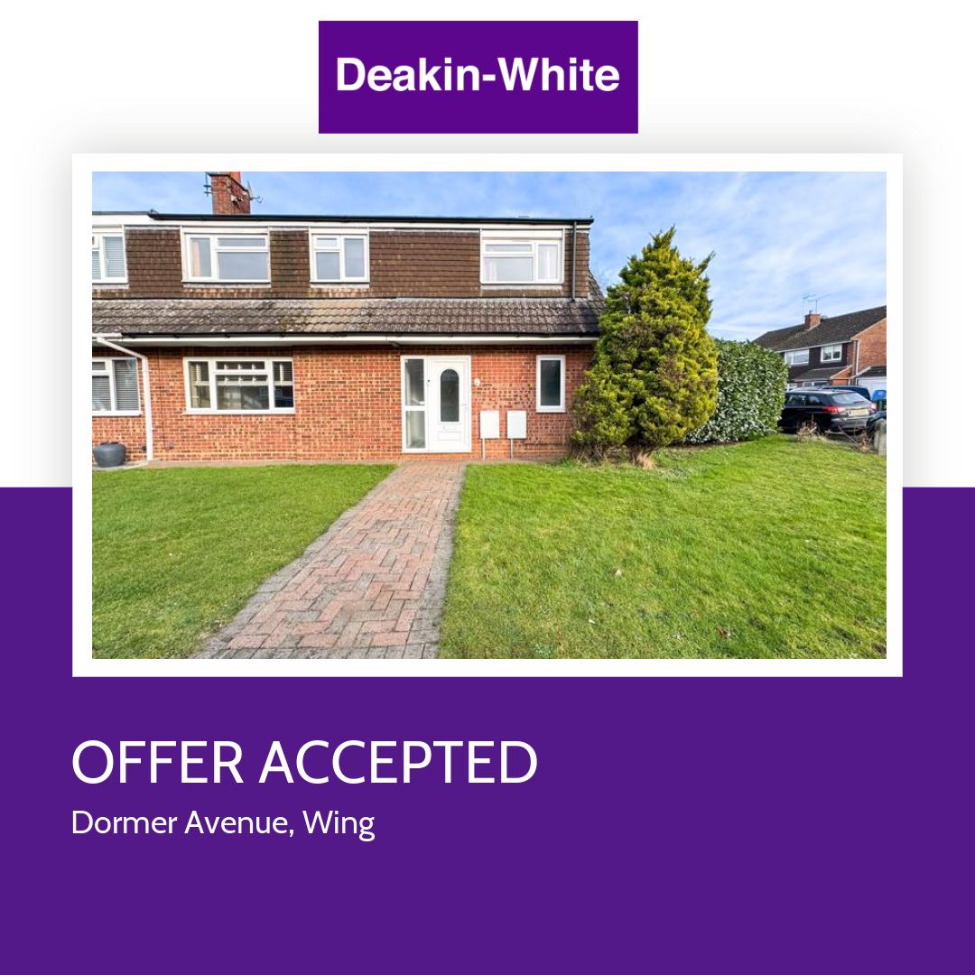 🔑 OFFER ACCEPTED
Thinking of selling your home?
☎️ Call us on 01296 252 043
📲 Message us via psh.pt/ntg19pq