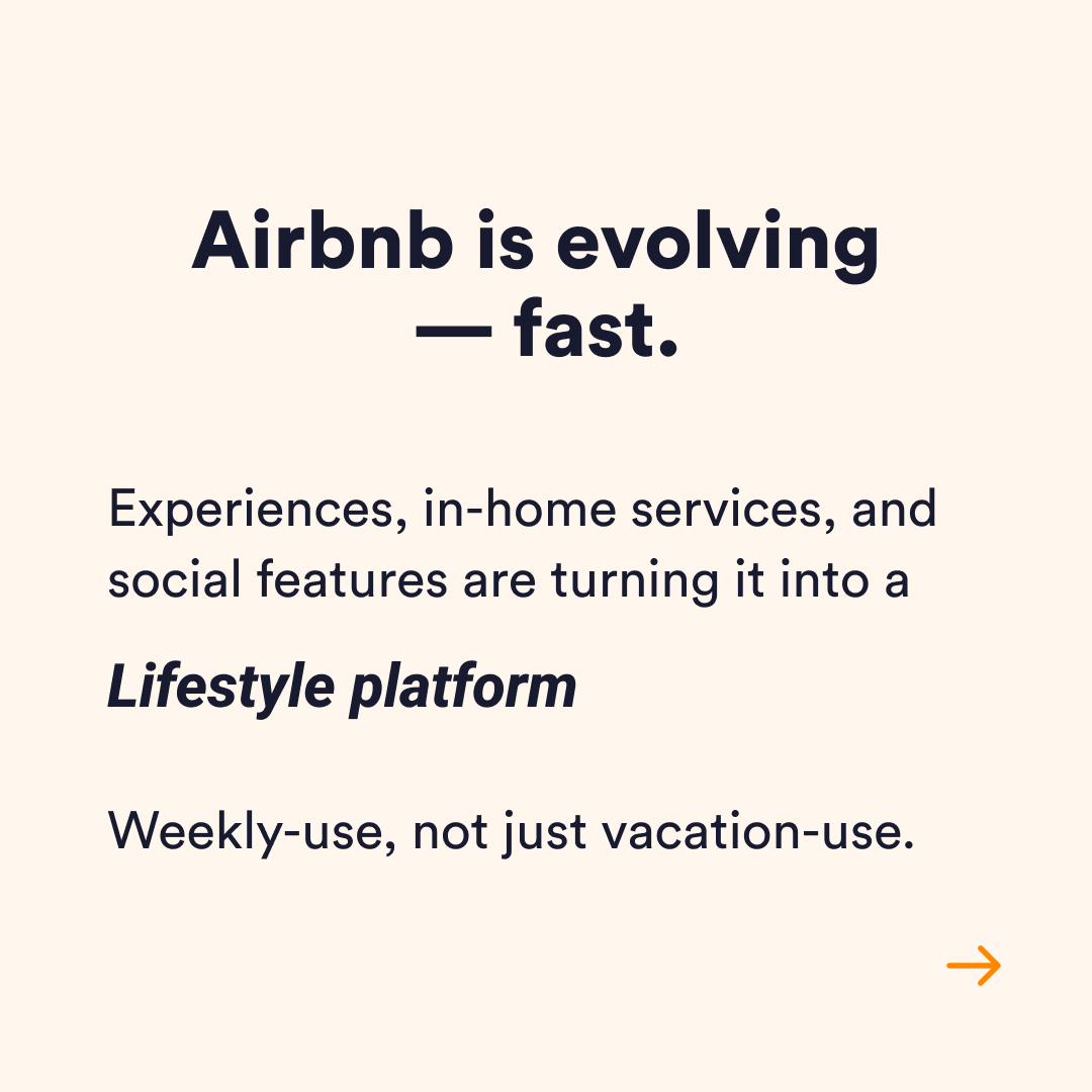 RentalsUnited's tweet photo. 🧭 Did you know Airbnb Experiences can increase your rental income?

In 2025, Airbnb Experiences are a strategic shift toward becoming a lifestyle platform.

👉 Talk to our experts now: https://t.co/98TalhprAv

#AirbnbHostTips #MaximizeYourRevenue #ShortTermRentalSuccess https://t.co/Tq1m4W4KKk