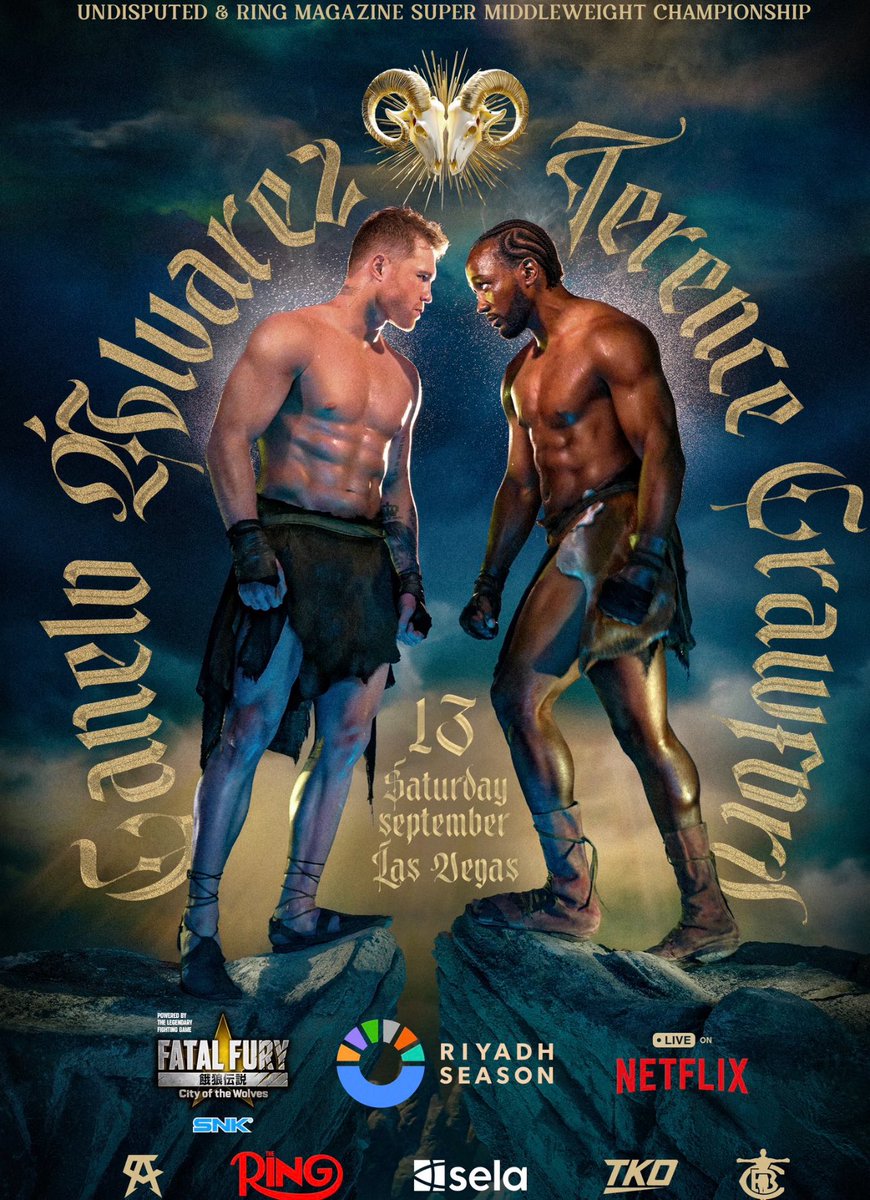 justboxe's tweet photo. ON ARRÊTE TOUT !!!!

Canelo vs Crawford ce 13 septembre à Las Vegas !!!

Combat en direct sur Netflix https://t.co/gOdNfWlPvn