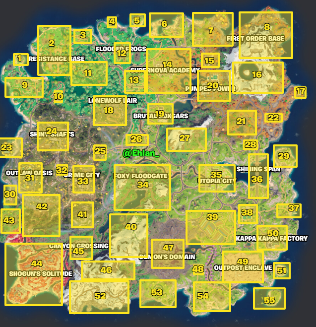 ⁉️ FREE DROPMAP FOR ALL PEOPLE ⁉️

To get your free dropmap:

-Follow <a href="/Ehlan_/">Ehlan (#1 DROPMAP MAKER)</a>

-Retweet and like this tweet 

-Choose your number 1-55 in comment