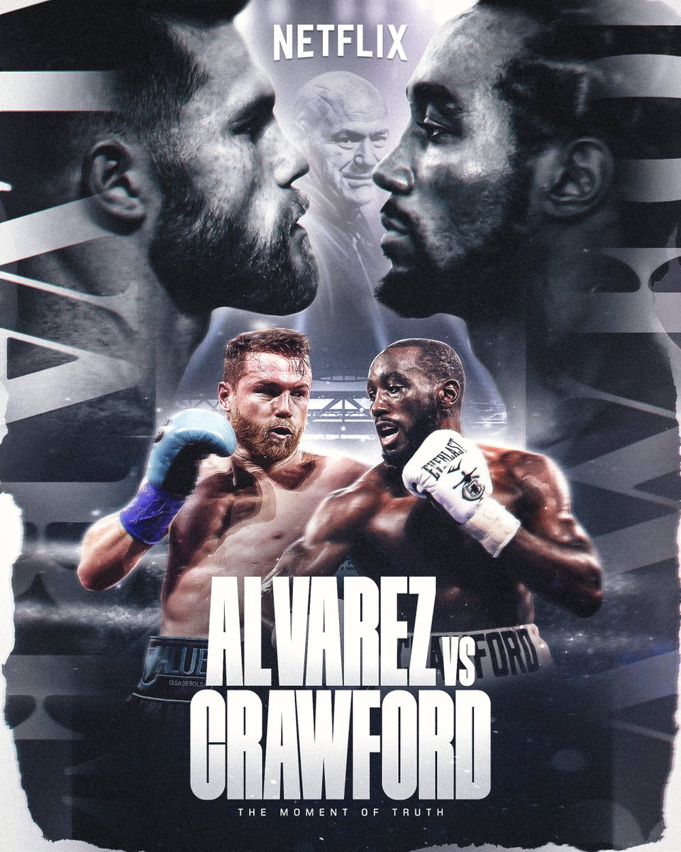 We finally just got all the details for Canelo Alvarez vs. Terence Crawford 👀🔥

- Streamed on Netflix
- Promoted by Dana White
- September 13th in Vegas