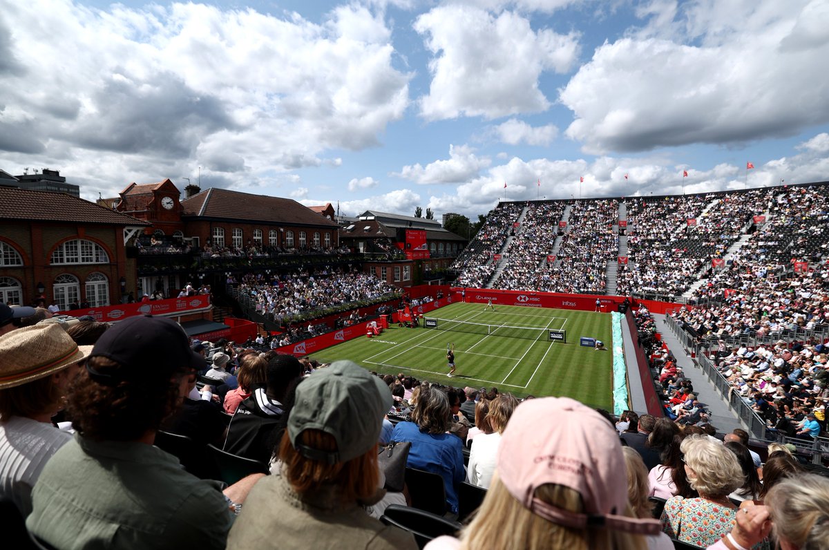 It doesn't get much better than this 😍

Andy Murray Arena in all its glory

#HSBCChampionships