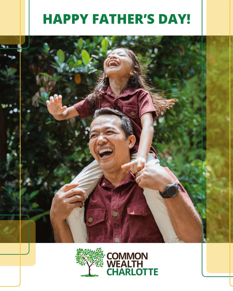 This #FathersDay, we celebrate the dads, grandfathers &amp; mentors who teach us to budget, save, &amp; build wisely. 💙

At Common Wealth Charlotte, we’re proud to support fathers working toward lasting financial security for their families.

#FinancialWisdom #BuildWealthLeaveALegacy