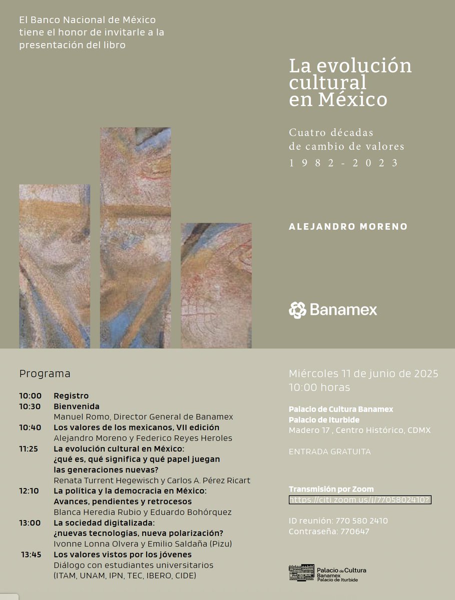 Pippa Norris (@pippan15) on Twitter photo How have cultural values evolved in Mexico over the last four decades? New research.... How have cultural values evolved in Mexico over the last four decades? New research....