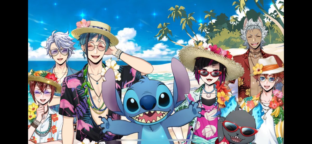 ツイステのイベも安定に良きすぎ、、こんなんグリ監イベじゃん😭😭
元から高かった🦈の株もさらに爆上がり👆したし、❤️が沈んだ監督生助けてくれるのもまじで花丸ボ100💯
あと🌹くんが勉強以外のことで楽しんでたのも個人的に😂だしこの集合写真良すぎませんかね？（文字数）