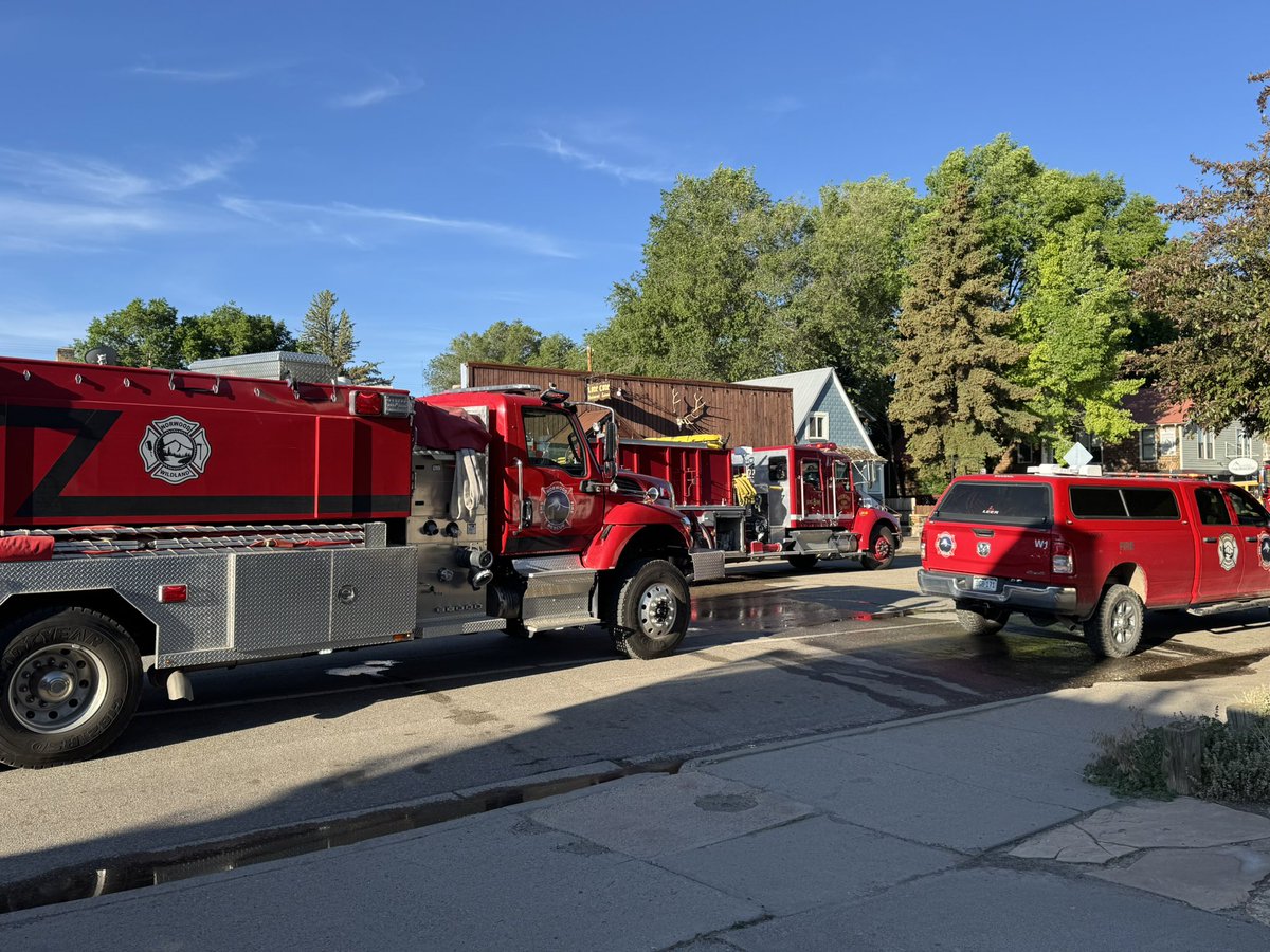 SheriffAlert's tweet image. Fire at Lone Cone Saloon in Norwood is under control and crews are engaged in mop-up.