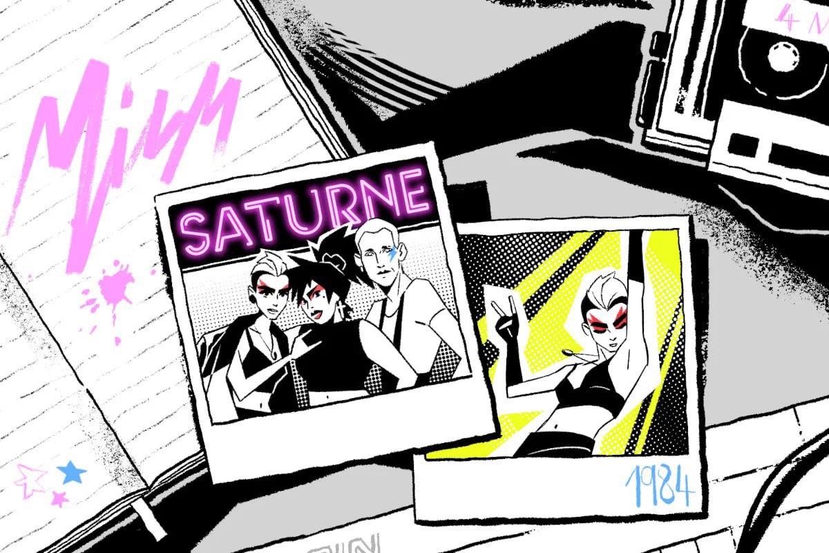 Создатели «Аркейна» выпустят в 2027 году новый анимационный сериал — «Мисс Сатурн». 

История расскажет о 16-летней Мерси и её друге Томе, которые сбегают из Ниццы в поисках новой жизни. Сериал, оформленный в стиле 1980-х и с музыкой того времени, будет состоять из десяти