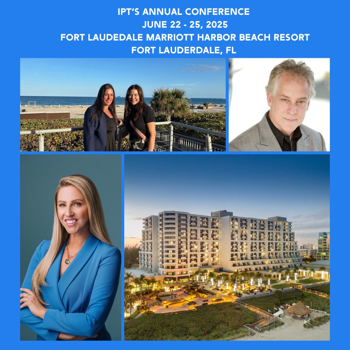 Don’t miss the biggest SALT event of the year! Join IPT June 22–25, 2025, in sunny Fort Lauderdale, Florida for the 49th IPT Annual Conference. 

It’s not too late to register; secure your spot today! ipt.org