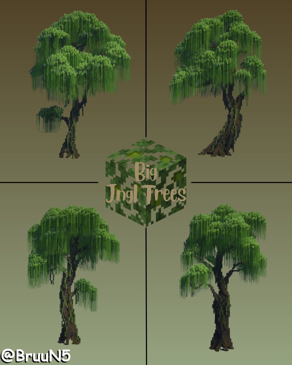 Big Jungle Tree assets 🐒🌴
first 4 of 28 jngl assets✨
---------------
Like ❤️
Comment 💬
Share 📨

Shaders: BSL
---------------
#Minecraftbuilds #Minecraft建築 #Minecraft #minecraftart