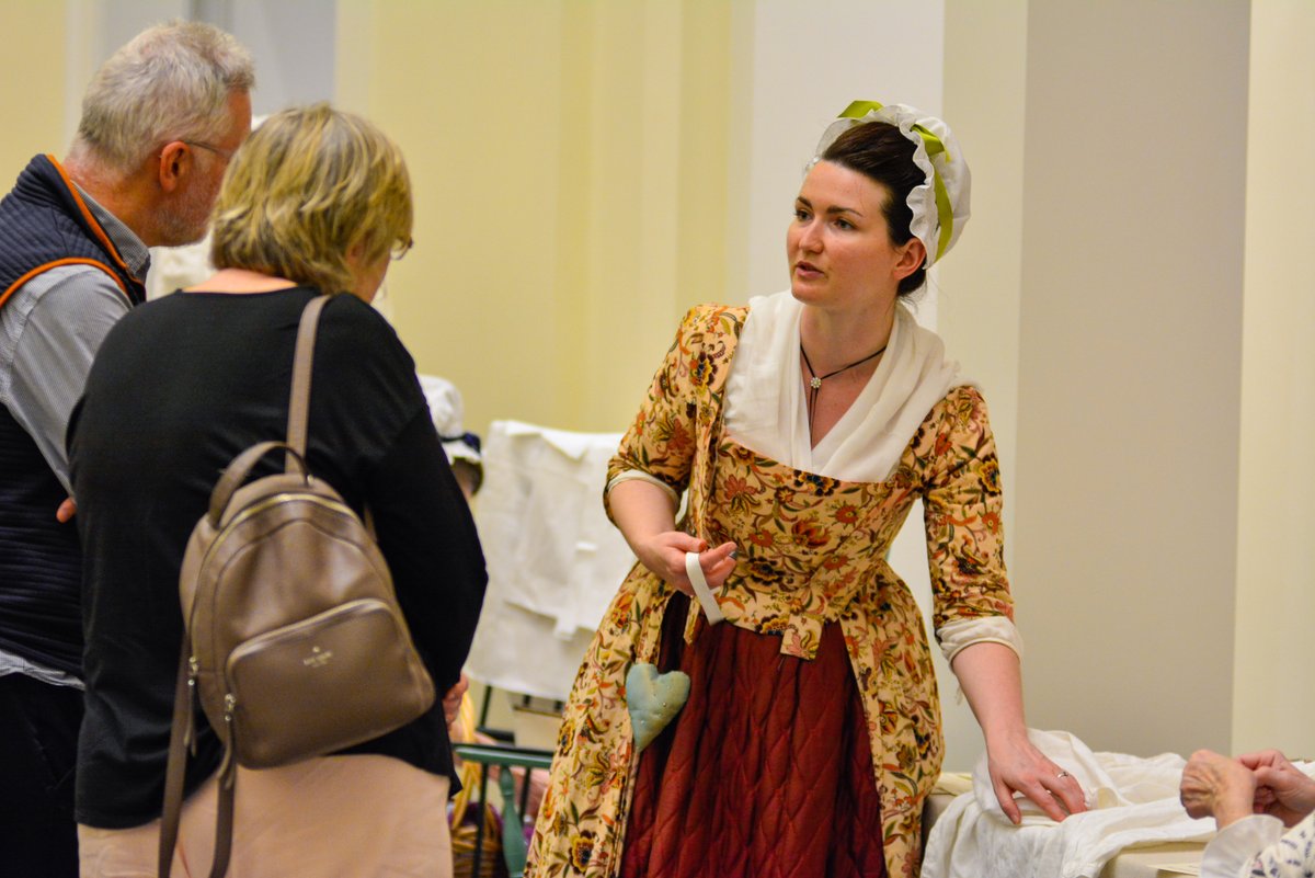 Our Meet the Revolution series continues! Join costumed living history interpreters to explore the stories of Revolutionary women:

📆 June 14-15: Kirsten Hammerstrom
📆 June 19-22: Emma Cross
📆 June 28: Ladies Association of Revolutionary America

More: bit.ly/3ykGTXv