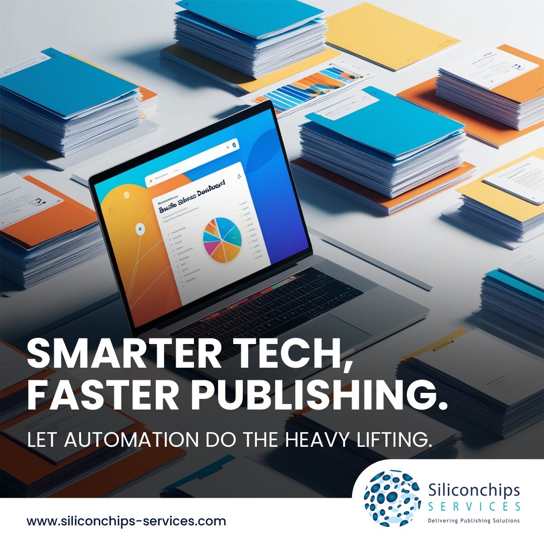 siliconchipsuk's tweet image. Technology plays a growing role in streamlining publishing workflows.
From automated manuscript checks to project tracking systems, smart tools now reduce manual tasks and speed up delivery.

#PublishingTechnology #AutomationInPublishing #WorkflowManagement #DigitalPublishing