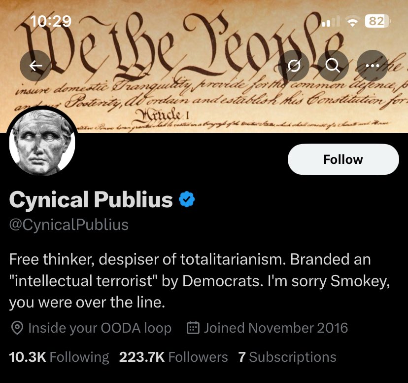 guy named cynical pubes with 225k