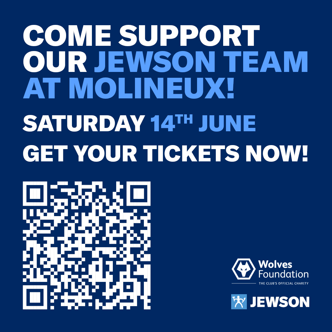 Jewson are proud sponsors of the Paul Finch Trophy tournament ⚽️

Supporting our valued customer Hindley Contractors Ltd and the incredible work of the Wolves Foundation.

📍 Molineux Stadium
📅 Saturday 14th June

Get your tickets today 👉 bit.ly/4kJ7Vic