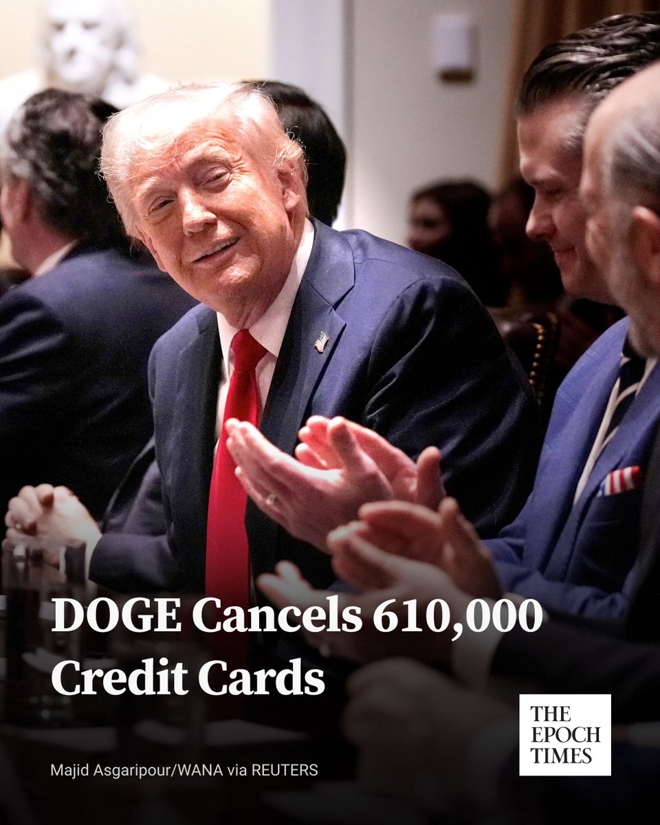 🚨🇺🇸 𝗗𝗢𝗚𝗘 𝗦𝗮𝘆𝘀 𝗜𝘁 𝗧𝗲𝗿𝗺𝗶𝗻𝗮𝘁𝗲𝗱 𝗠𝗼𝗿𝗲 𝗙𝗲𝗱𝗲𝗿𝗮𝗹  𝗖𝗿𝗲𝗱𝗶𝘁 𝗖𝗮𝗿𝗱𝘀 The Department of Government Efficiency (DOGE)  indicated that it is still working to make changes in federal agencies,  including cutting government ...