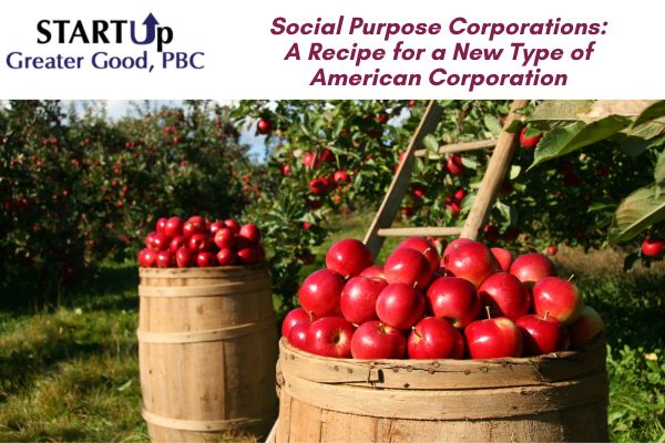 StartUpGreater's tweet photo. What if corporations could be as versatile—and good—as a baked apple? 🍎 Texas allows Social Purpose Corporations: for-profits with a mission. Profit meets purpose, legally. The best of both worlds never smelled so sweet. 💼
Learn more: https://t.co/FFzD7IUN2N https://t.co/A6aPtA8dq5